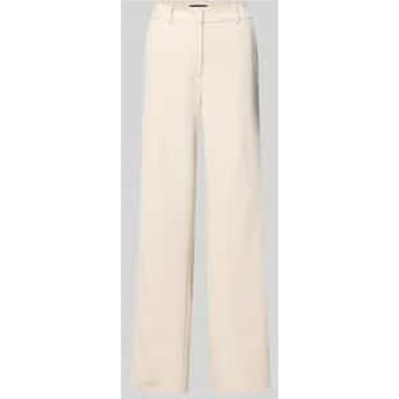 Stoffen broek met achterzakken Model 'AMELIE'