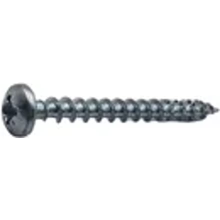 Sencys Universele Schroef Gegalvaniseerd Ronde Kop Pozi - 4x40mm - 20 Stuks