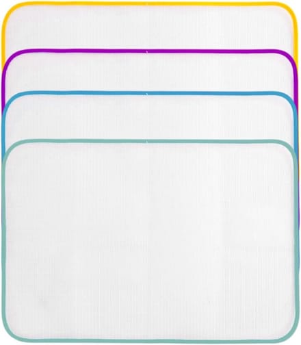4x Strijkmat Beschermhoes - Hittebestendig & Antischitterend - 40x60 cm