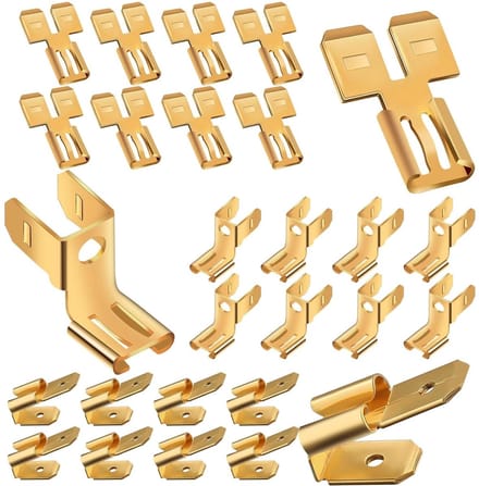 Quick Disconnect Adapter Set voor Terminalverbindingen, Dual Plug, Piggyback Shovel en Bushing - 8 Stuks voor Efficiënte Verbindingen