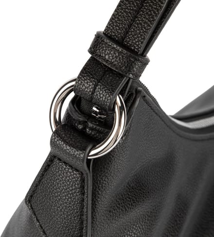 JOOP! schoudertas Lettera Dalia Hobo Black zwart