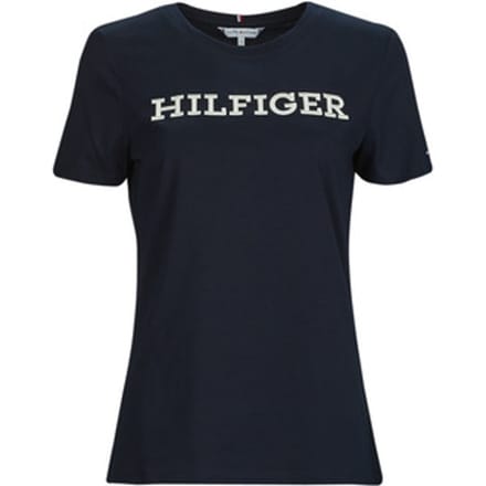 Tommy Hilfiger  T-shirt Korte Mouw REG MONOTYPE EMB C-NK SS