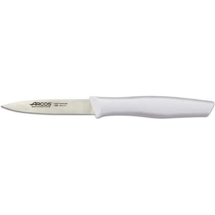 Couteau - ARCOS - Mondador Arcos Nova 188524 - Acier inoxydable NITRUM - Lame blanche 8 cm - Mango ergonomique