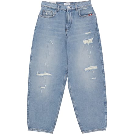 Damesjeans W Baggy Denim Super Used Denim