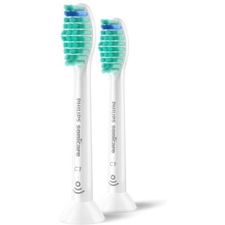 Brossette dentaire Philips Sonicare HX6012/87 ProResults Lot de 2 Blanc blanc