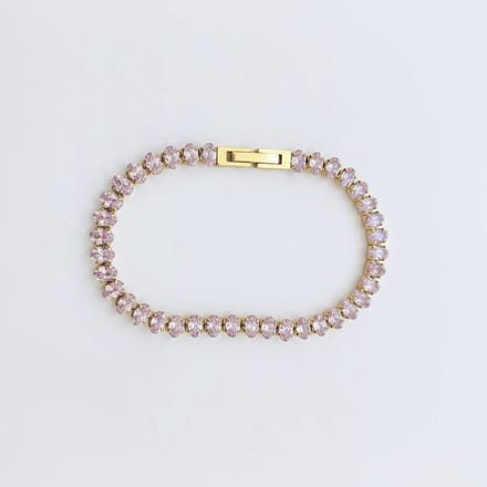 Glinsterende Tennis Armband – Klassiek & Chic | Twinolo