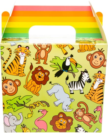 Duckiez Traktatiedoosje Wilde Dieren - 12 stuks