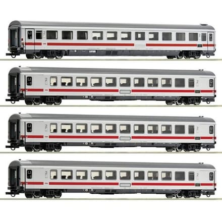 Roco 6200187 H0 4-delige set sneltreinrijtuigen van de ÖBB