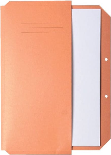 Bijlagenmap quantore a4 lang open chamois | 50 stuks