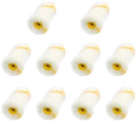 Mini verfrollen voor muurverf - 10 stuks - 5 cm