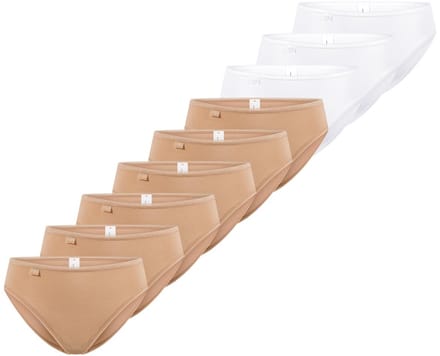 sloggi Dames tai slip 9 pack 24/7 Cotton