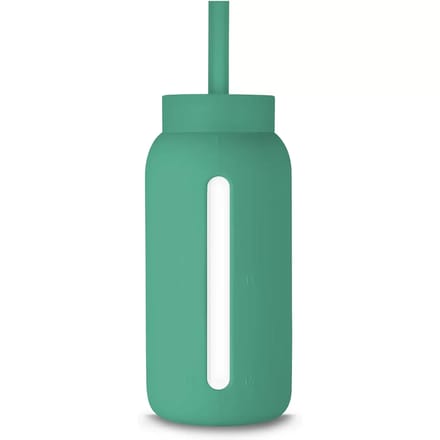 Muuki lounge straw + dop Frosted green