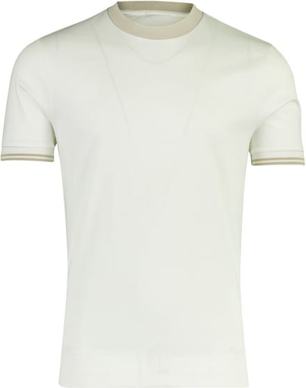 BOSS Black T-shirt wit mercerised slim fit