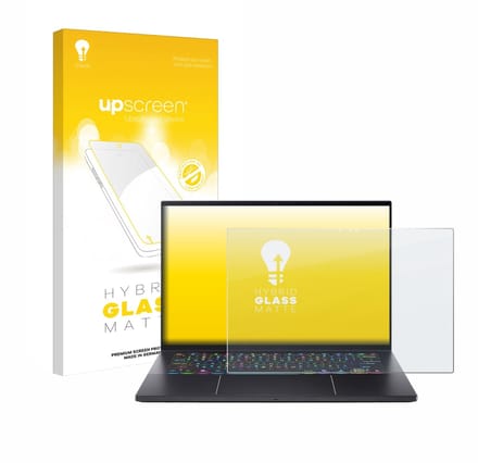 upscreen - Screenprotector voor Acer Predator Triton 14 AI - Folie Beschermfolie Beschermglas matte