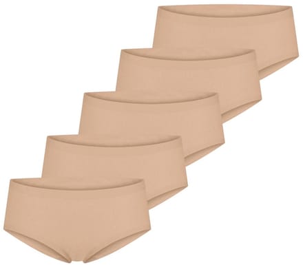 Schiesser Dames slip / onderbroek 5 pack Invisible Cotton