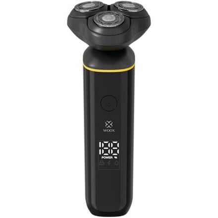 WOOX MX0192 elektrisch scheerapparaat, 1200 mAh, opladen via Type-C, met led-display, IPX7-waterdicht