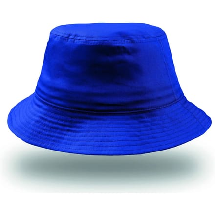 Atlantis Headwear - Bucket Cotton Hat - Royal - One Size