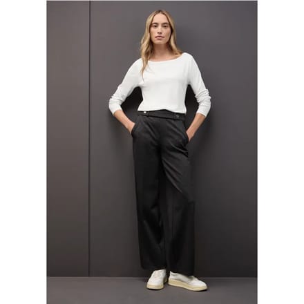 Basic shirt met lange mouwen