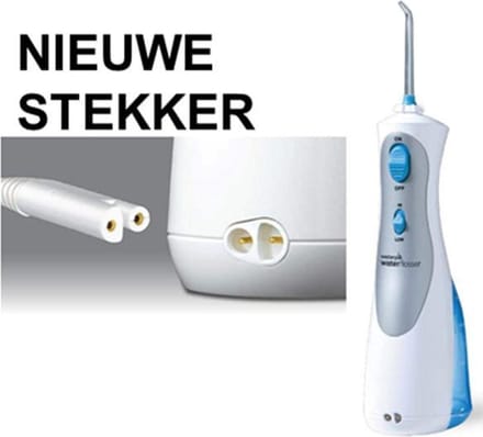 Waterpik oplader v.d. WP450 ( nieuwe model/gescheiden stekker)  LET OP ALLEEN OPLADER!!