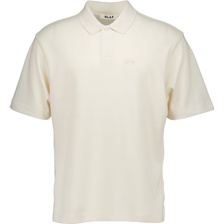 Olaf Signature Pique Polo Polos Off White M240111