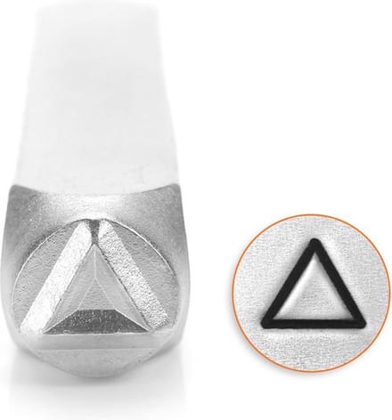 Slagstempel Driehoek | Hoogte 6mm