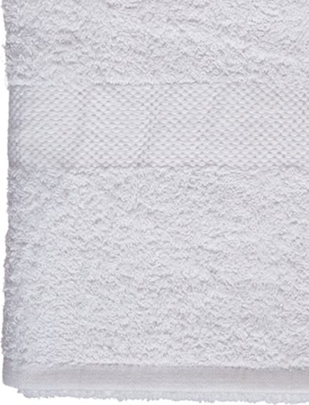 Berilo Handdoek 70 X 130 Cm Katoen Wit