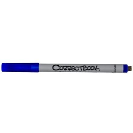 Correctbook fineliner blauw, 0,6 mm