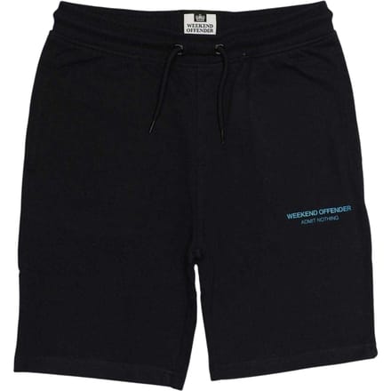 Weekend Offender Jongens Cascade Logo Shorts (Marineblauw)