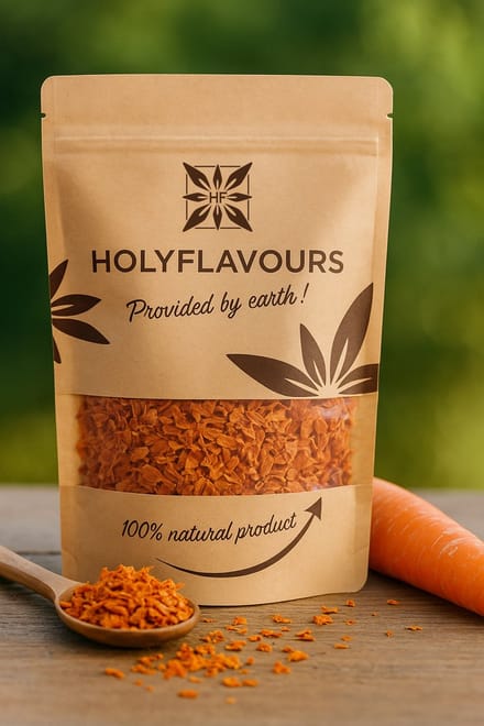 Wortel Granulaat 1-3 mm - 100 gram - Holyflavours