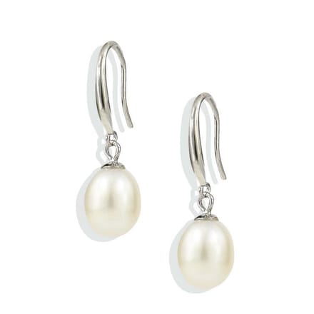 PROUD PEARLS® Zilveren oorbellen met parels