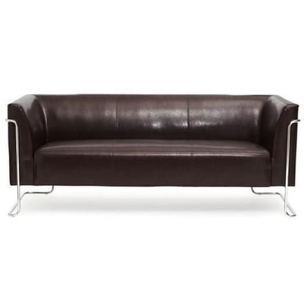 CURACAO | 3-Zits - Lounge bank / sofa Bruin