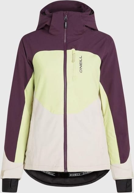 O´neill Carbonite Jas Beige,Paars XS Vrouw