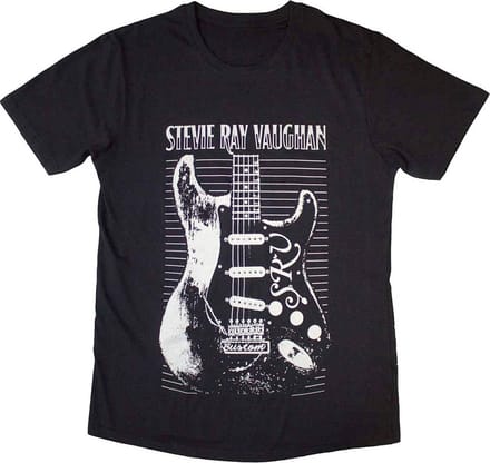 Stevie Ray Vaughan - Guitar Heren T-shirt - 2XL - Zwart