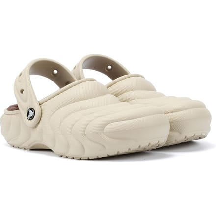 Crocs Classic gevoerde Overpuff damesklompen beige
