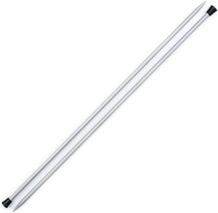 Ronde breinaalden Aluminium Grijs 40 cm 5 mm