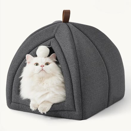 BOTC Kattenhuis - 2in1 - Kattenmand - Kattenhol - Kattenhuis - Grijs