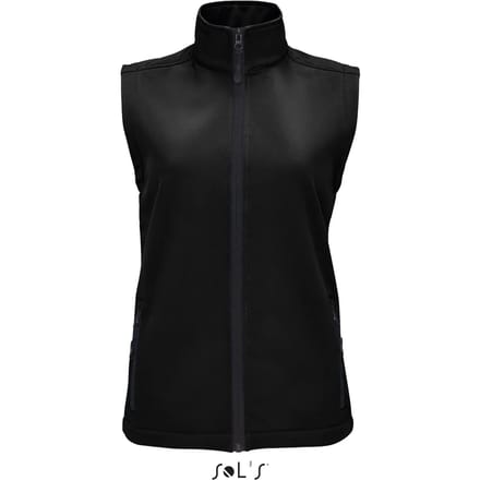 SOL'S Women´s Race Bodywarmer Softshell L02888 - Black - XXL