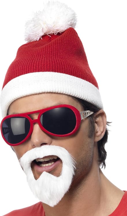 Kerstmankit voor volwassenen - Verkleedhoofddeksel