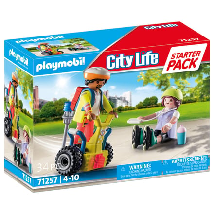 Simulatie spelletjes startpakket secourist + gyro Playmobil