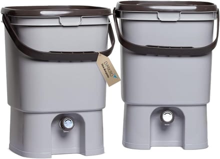 Bokashi Emmer voor Voedselresten - 19 Liter Biologisch Afval Fermentatie Container