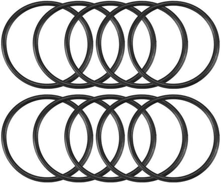 O-ringen set 10 stuks - Nitrilrubber - 39 mm buitendiameter - 35 mm binnendiameter - 2 mm breed - Duurzaam en flexibel - Afdichtringen