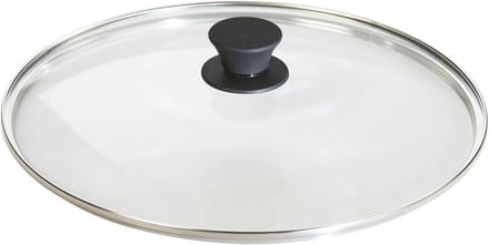 Ronde Glazen Deksel voor Pannen 30 cm - Hittebestendig