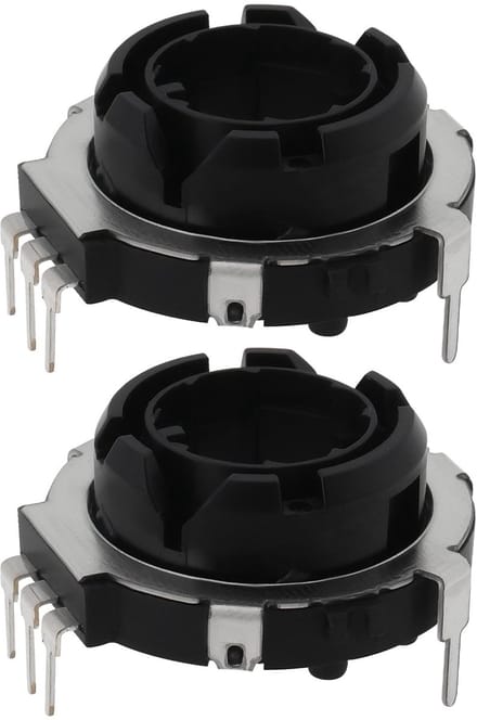 Dailygoods - 2 Stuks Holle As Encoder voor Auto Volume Schakelaar