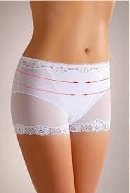 Eldar Lara corrigerend slipje- wit XL