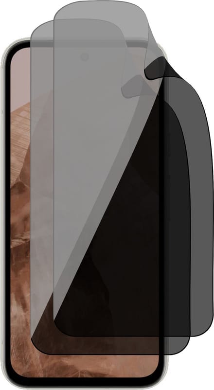 Privacy Screenprotector geschikt voor Google Pixel 8a - 2x FlexGuard Screen Protector