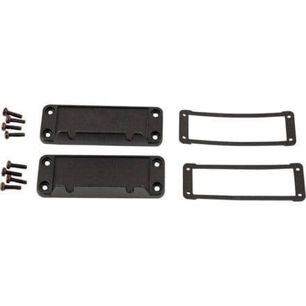 Hammond Electronics End plate Aluminium Zwart (l x b x h) 16 x 87 x 31 mm 1 stuk(s)