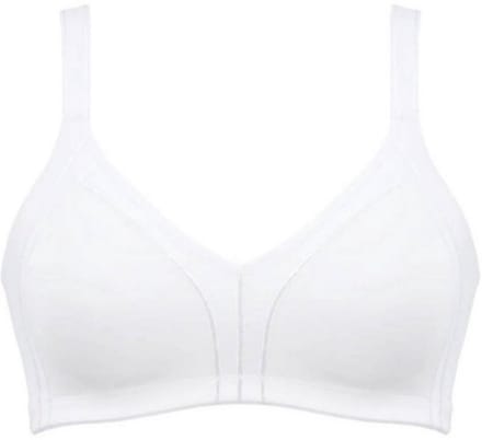 Naturana naadloze soft BH zonder beugels maat 80D wit