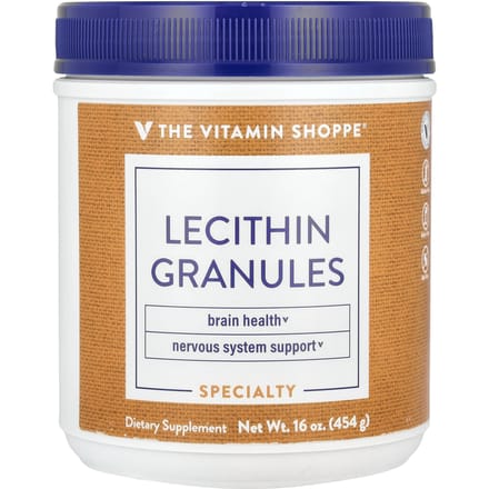 The Vitamin Shoppe, Lecithinekorrels, 16 oz (454 gr)
