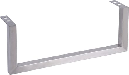 Differnz Onderbouw Handdoekhouder 50 cm - Mat Chroom - Handdoekenrek - Onder montage