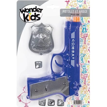 Lichtpistool/Politiebadge Wonderkids